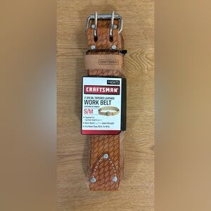 Vintage Sears Craftsman 2 3/4” In Work Belt Tool Cowhide Leather 1 Size USA Made
